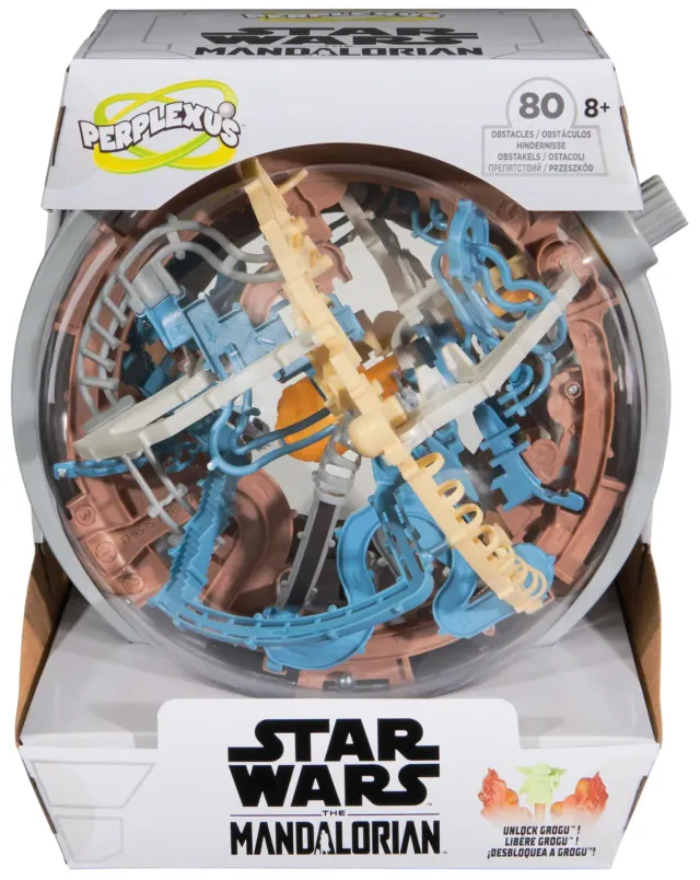 Perplexus Star Wars The Mandalorian Kugellabyrinth Solo