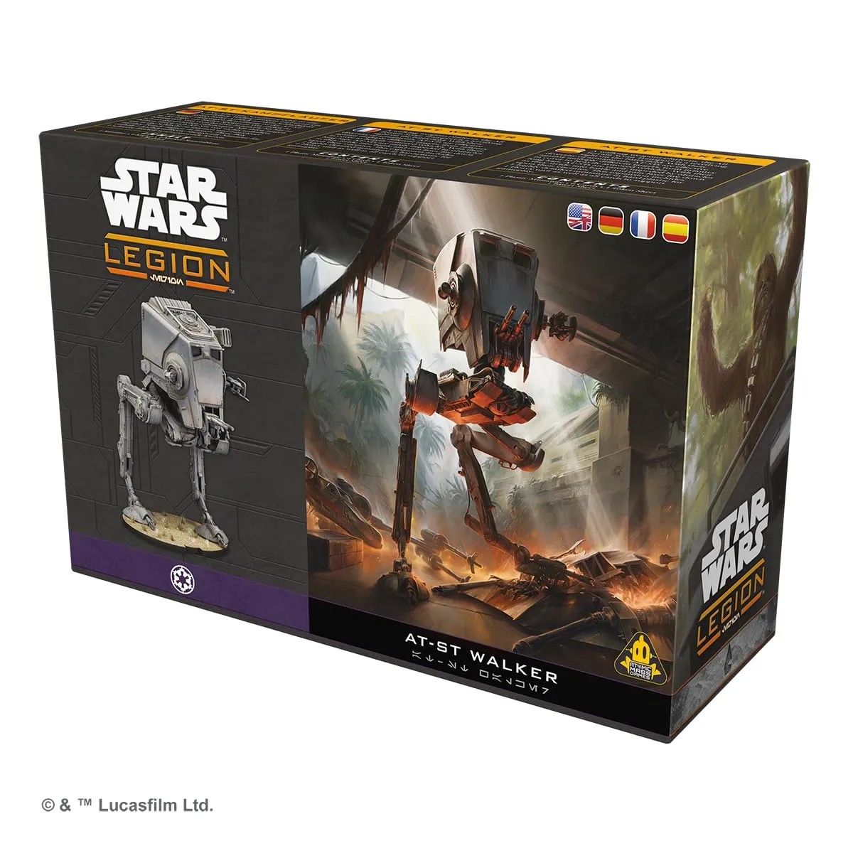 Asmodee Star Wars Legion AT-ST Walker Erweiterung Imperium