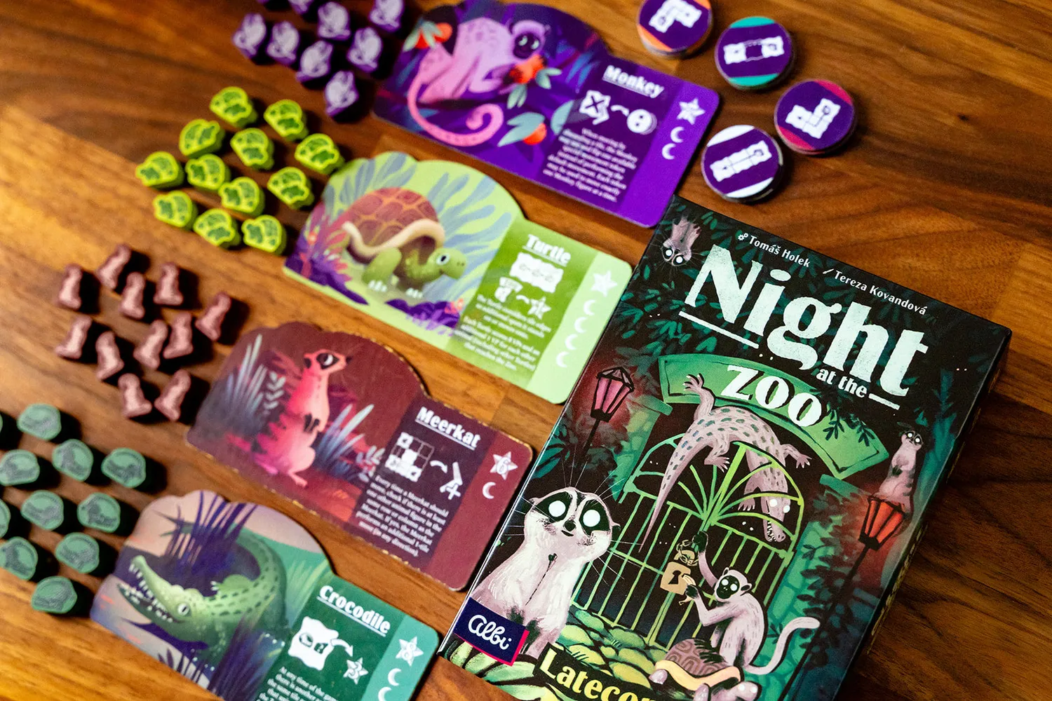 Capstone Games Night at the Zoo Latecomers Erweiterung