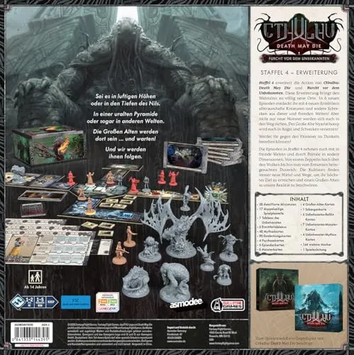 Asmodee Cthulhu Death May Die Staffel 4 Erweiterung Nyarlathotep