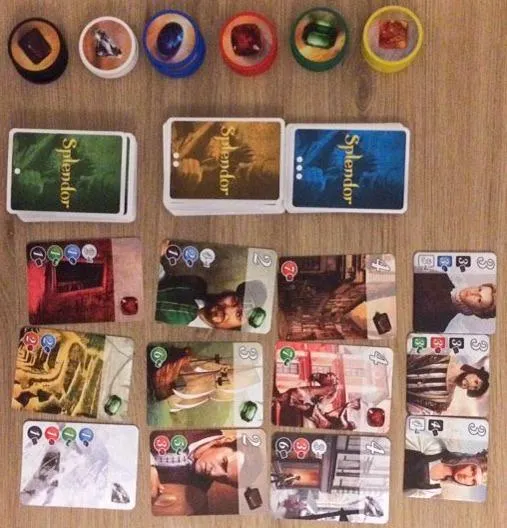 Asmodee Splendor Grundspiel Brettspiel deutsch Taktik