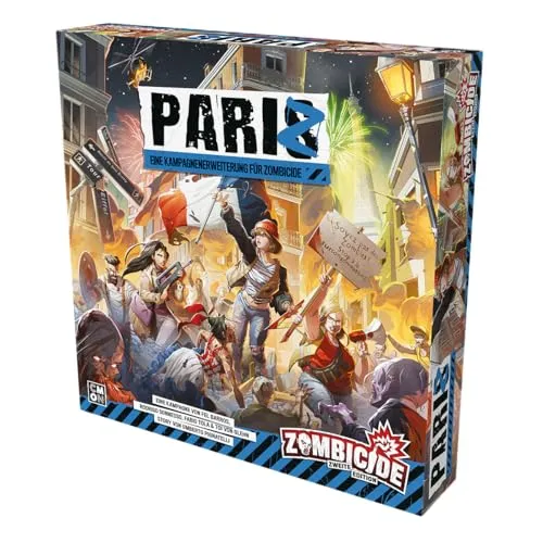 CMON Zombicide 2. Edition PariZ Erweiterung Kampagne Deutsch