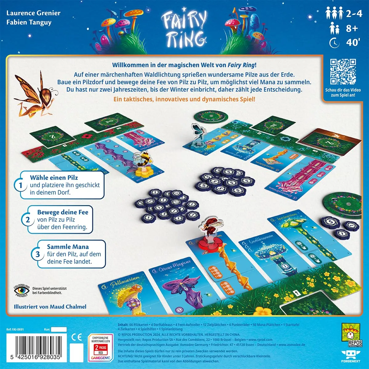 Repos Production Fairy Ring Familienspiel Brettspiel