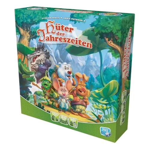 Space Cow Hüter der Jahreszeiten Brettspiel Familienspiel deutsch