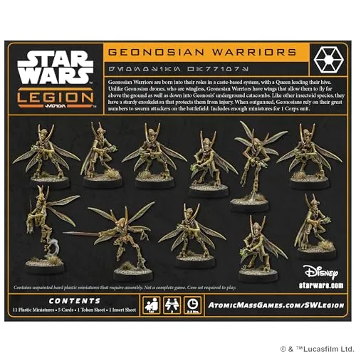 Asmodee Star Wars: Legion Geonosian Warriors Erweiterung Separatisten