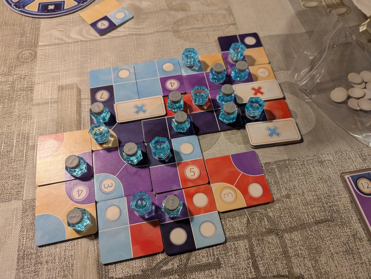 Asmodee Ink Familienspiel Deutsch Tintenmuster Legespiel