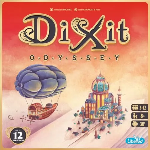 Asmodee Dixit Odyssey Familienspiel Grundspiel Auflage 2024