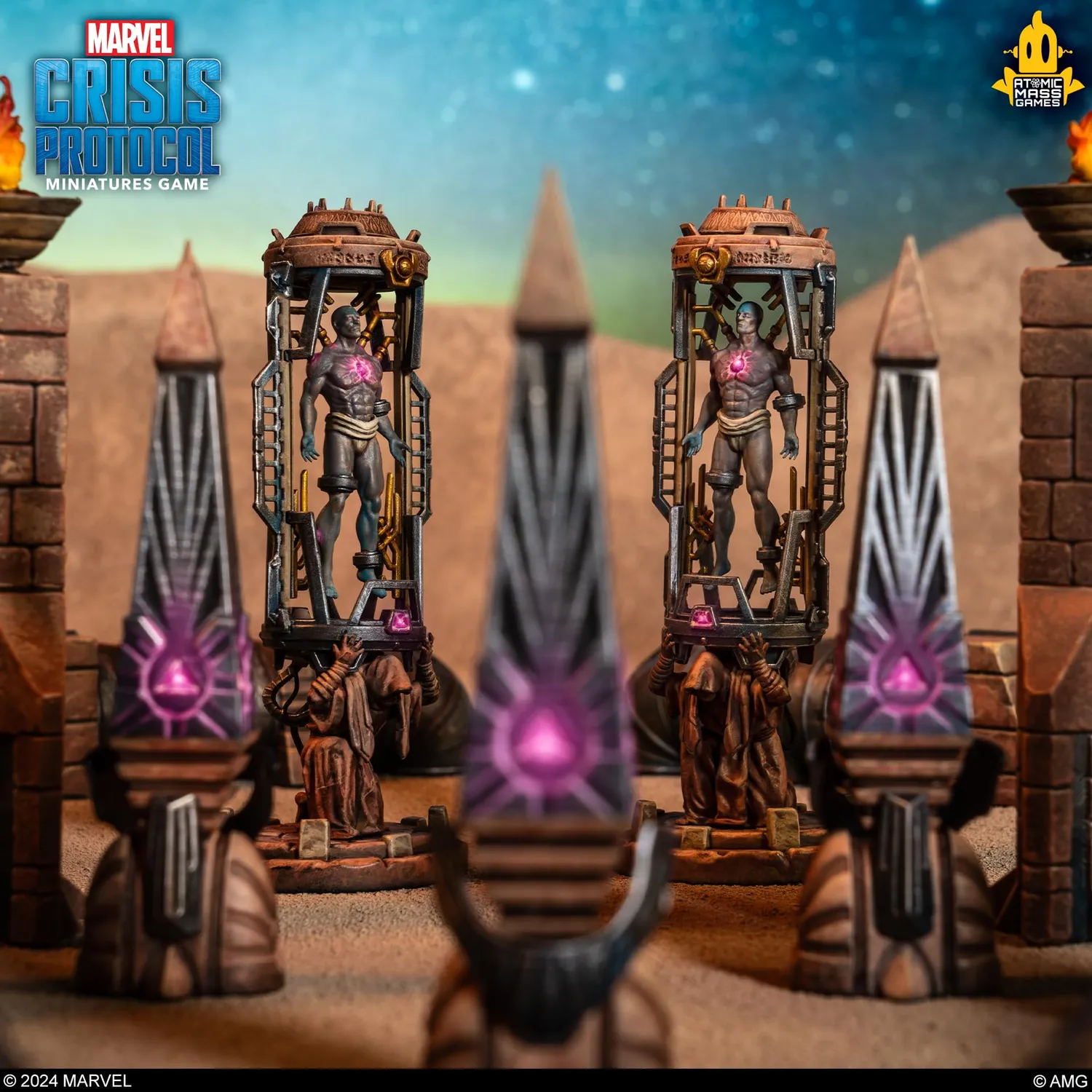 Asmodee Marvel Crisis Protocol Dark Future Geländeset