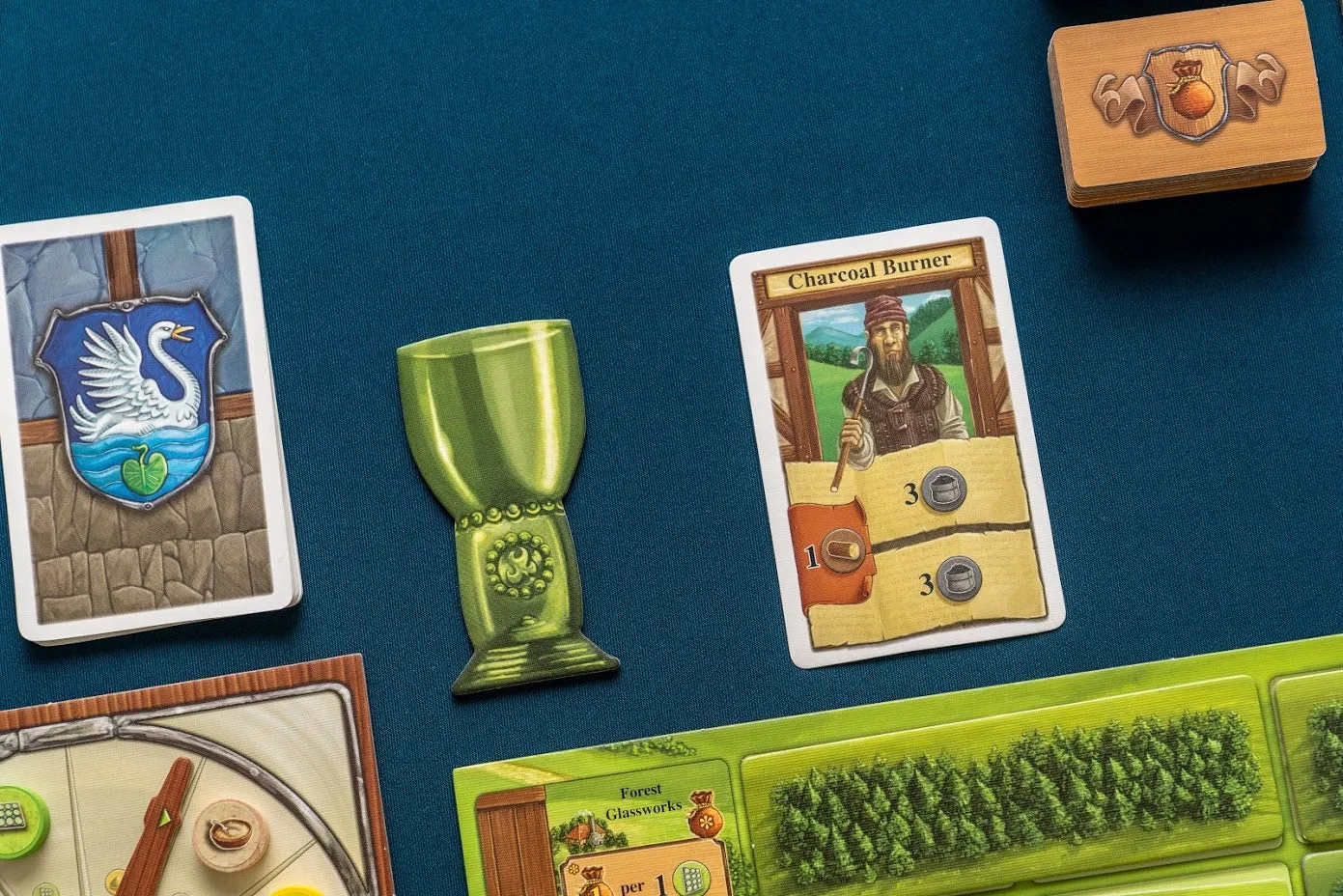 Capstone Games Glass Road Brettspiel Standard mit Promos