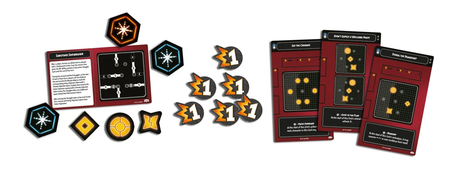 Asmodee Star Wars Shatterpoint Sabotage Showdown Mission Pack