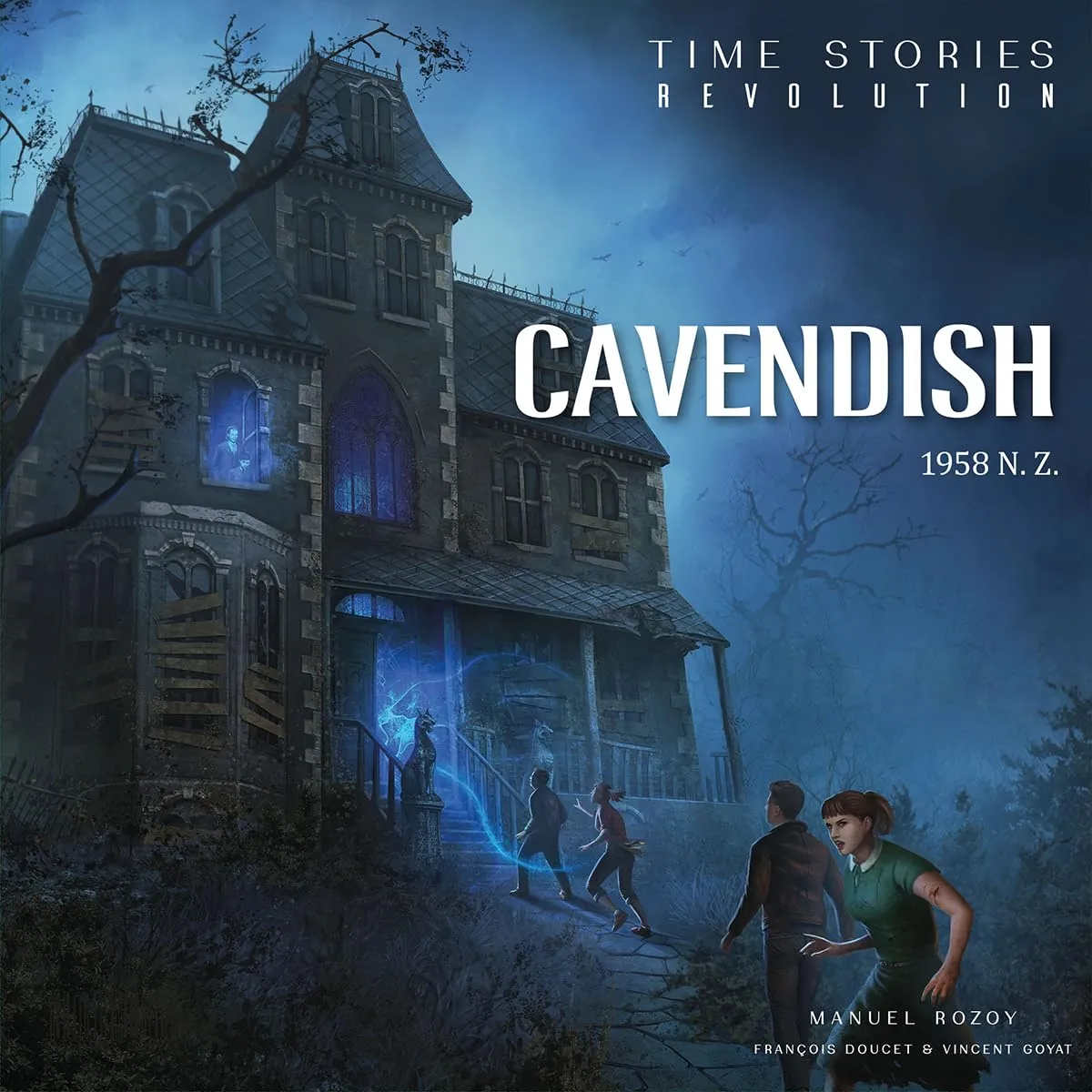 Asmodee TIME Stories Revolution Cavendish Kennerspiel Deutsch Villa