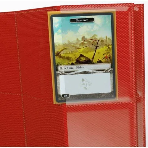 Gamegenic Sideloading 18-Pocket Pages Rot 10 Stück