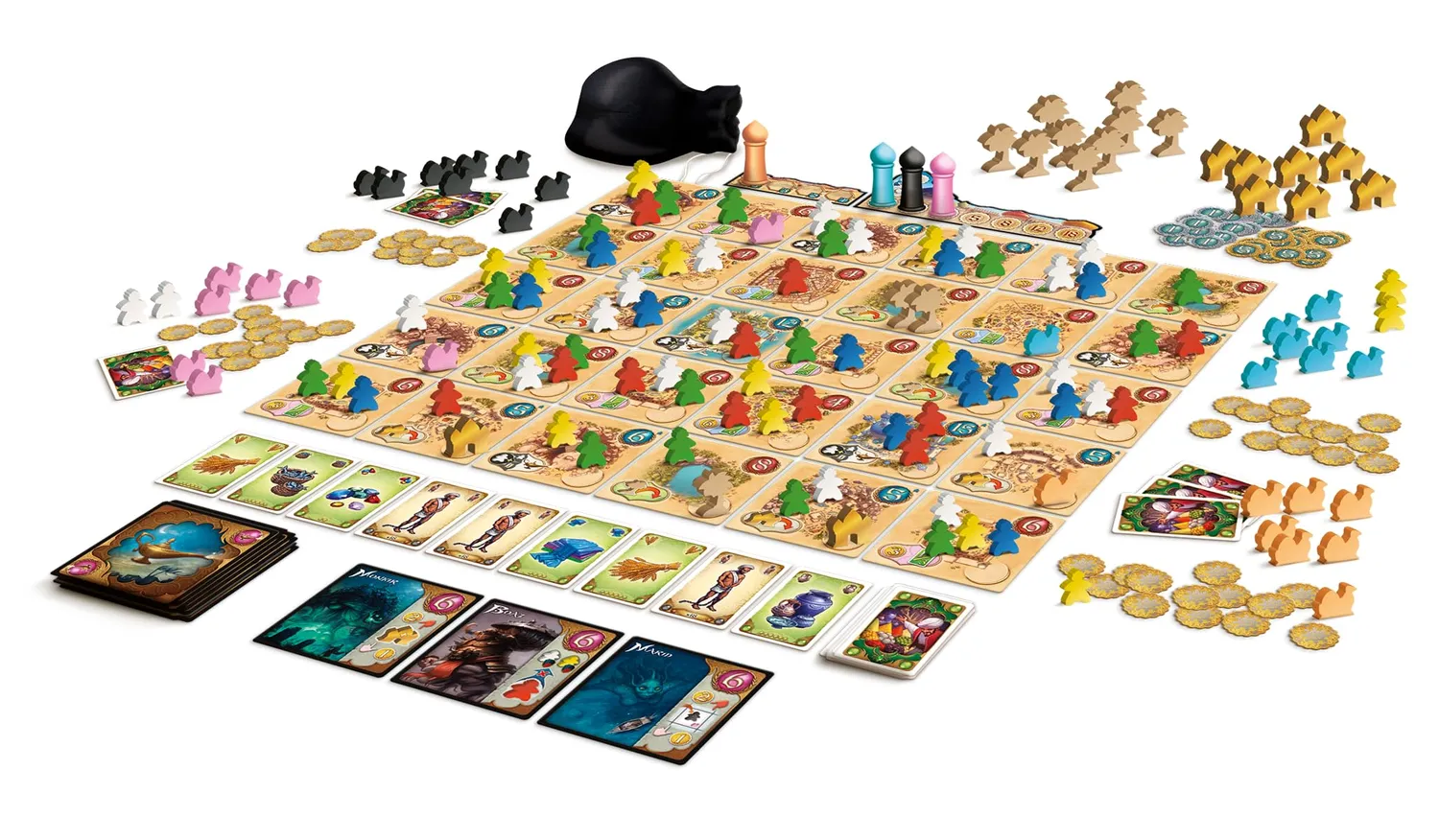 Asmodee Five Tribes Kennerspiel Deutsch Bruno Cathala