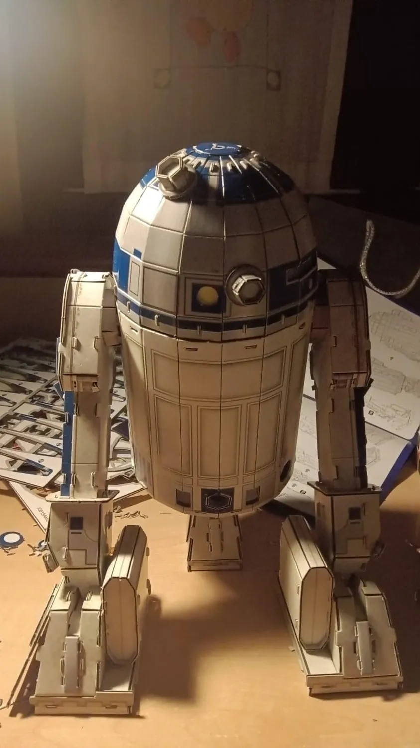 4D Build Star Wars R2-D2 3D-Puzzle 201 Teile