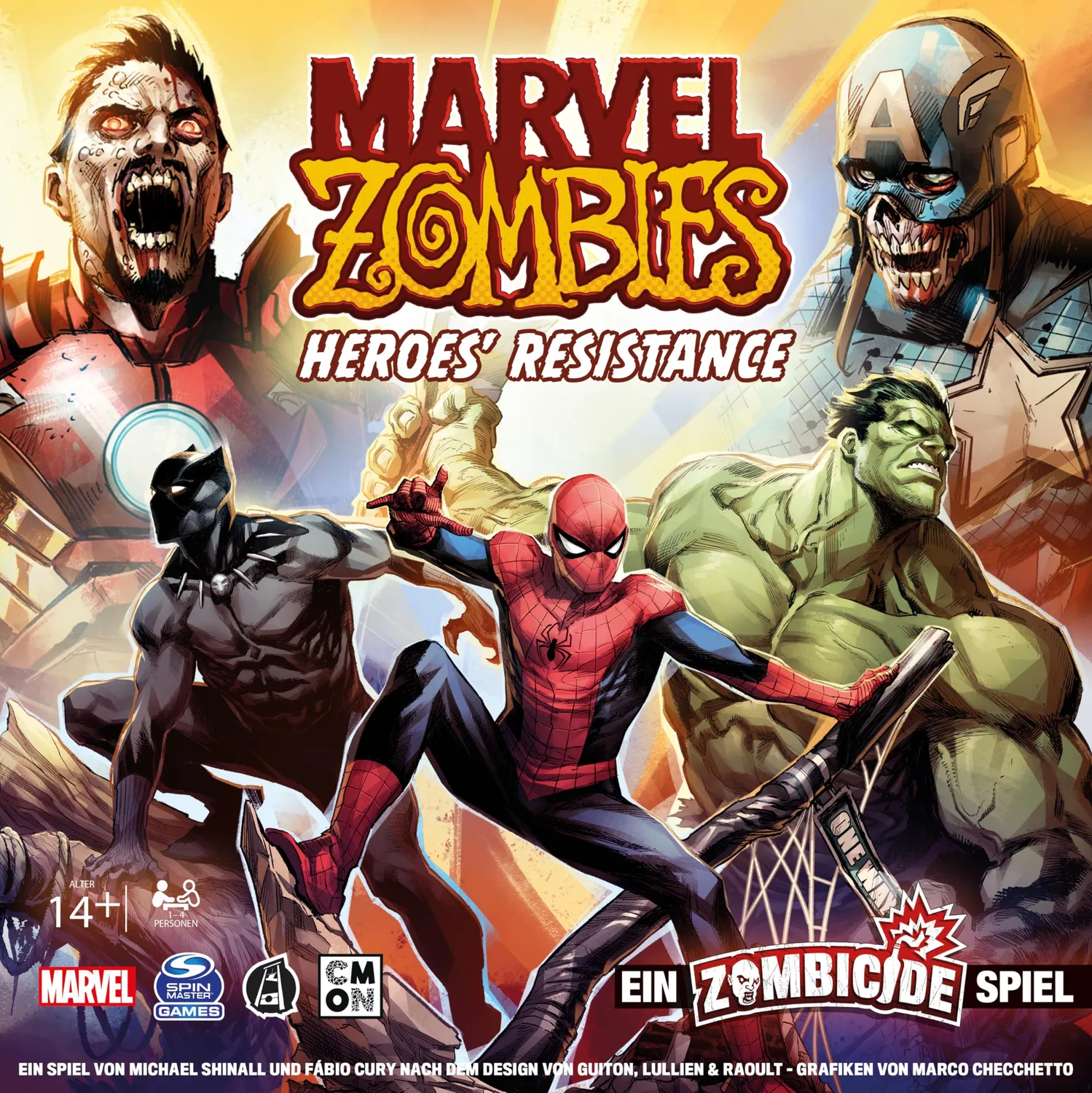 CMON Marvel Zombies Heroes Resistance Grundspiel Deutsch kooperativ
