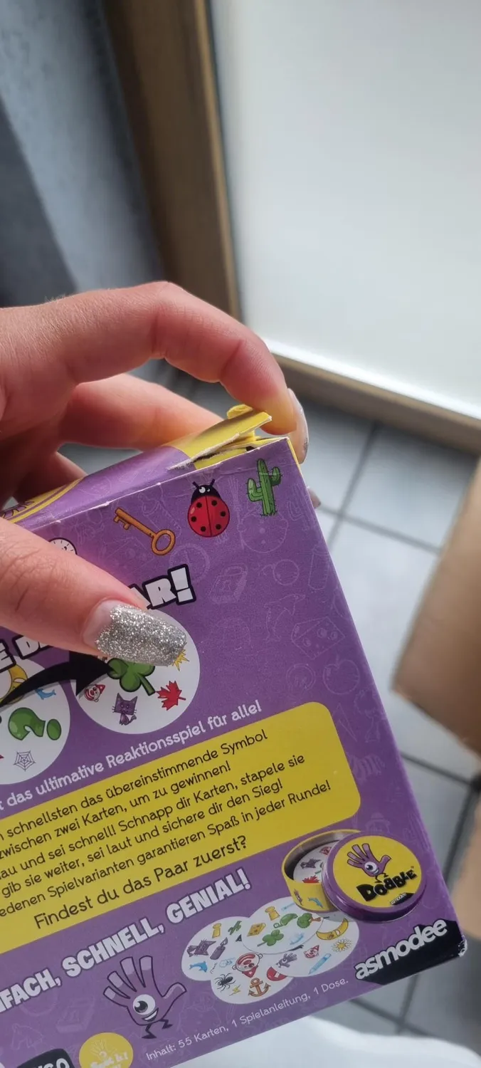 Asmodee Dobble Classic Kartenspiel Eco-Sleeve Symbole
