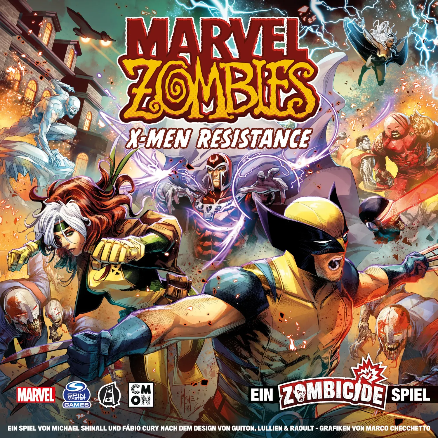 CMON Marvel Zombies X-Men Resistance Zombicide Kennerspiel Deutsch