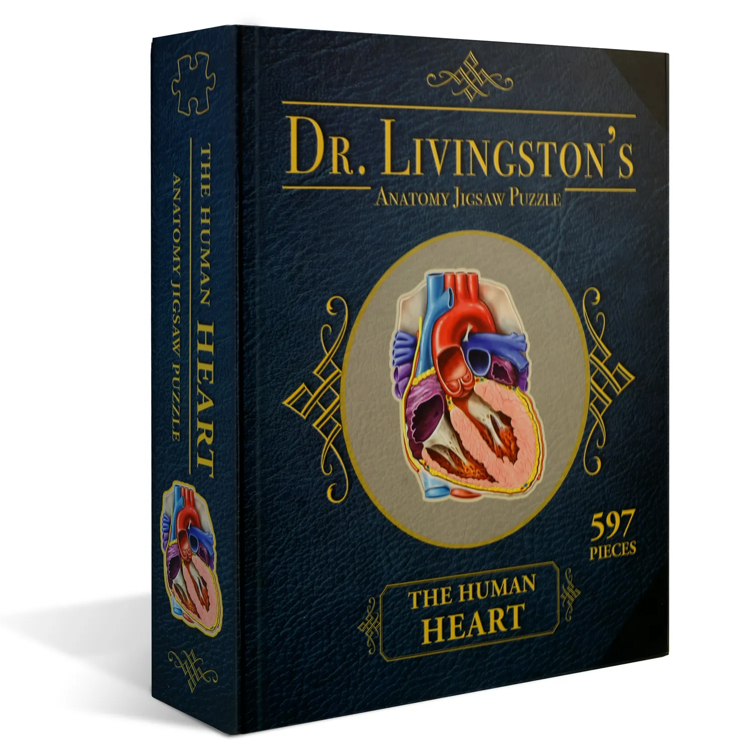 Genius Games Dr. Livingston Herz Puzzle 597 Teile
