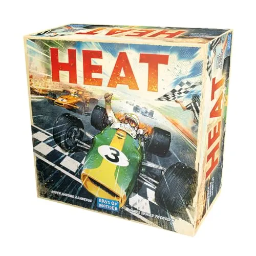 Days of Wonder Heat Grundspiel Rennspiel Deutsch
