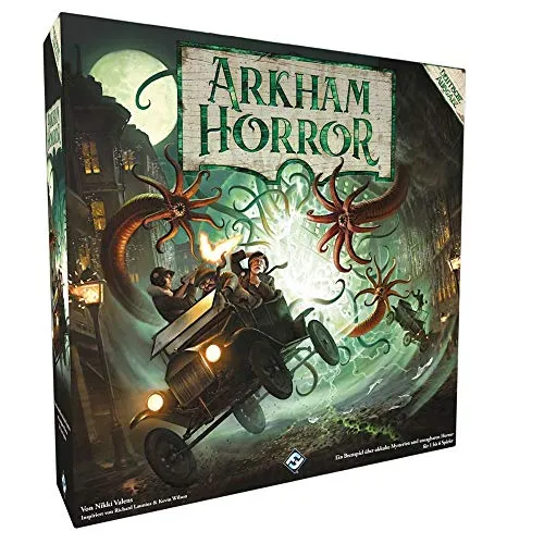 Fantasy Flight Arkham Horror Mitternacht Erweiterung 1-6 Sp