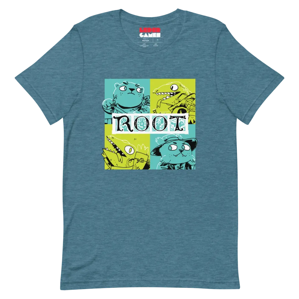 Leder Games Root Riverfolk Factions T-Shirt Unisex
