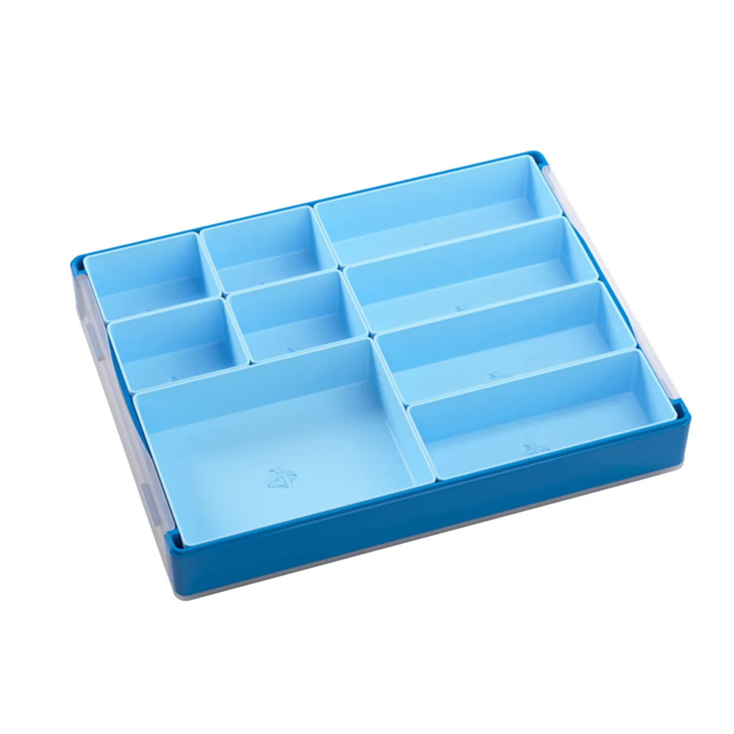 Gamegenic Token Silo Aufbewahrungsbox Blau stapelbar