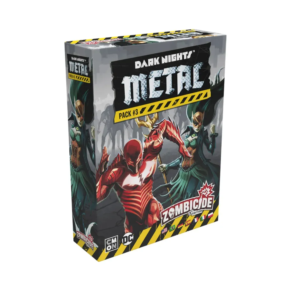 CMON Zombicide 2. Edition Batman Metal Pack 3 Erweiterung