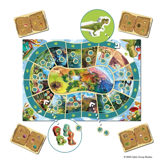Cranio Gigantosaurus Abenteuer Kinderspiel Dinospiel
