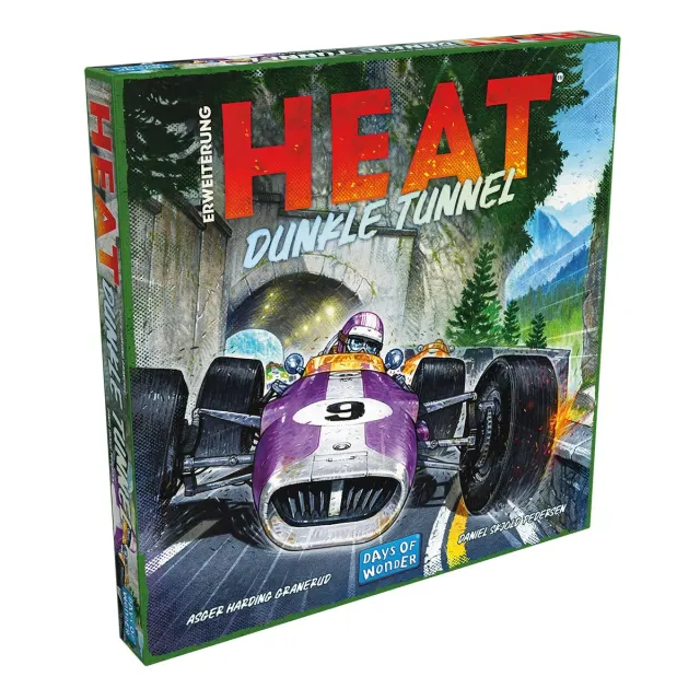 Asmodee Heat Dunkle Tunnel Erweiterung für 7 Spieler Tunnel