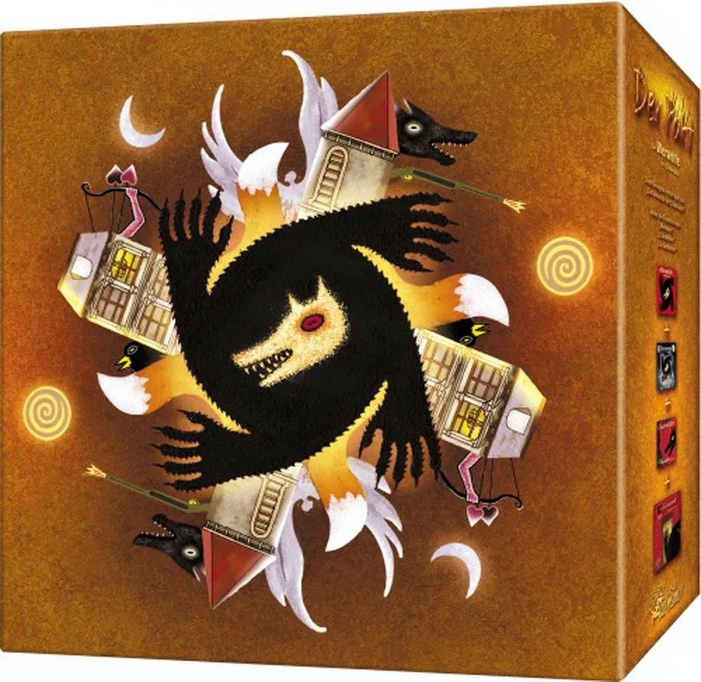 Asmodee Werwölfe von Düsterwald Der Pakt Partyspiel Box