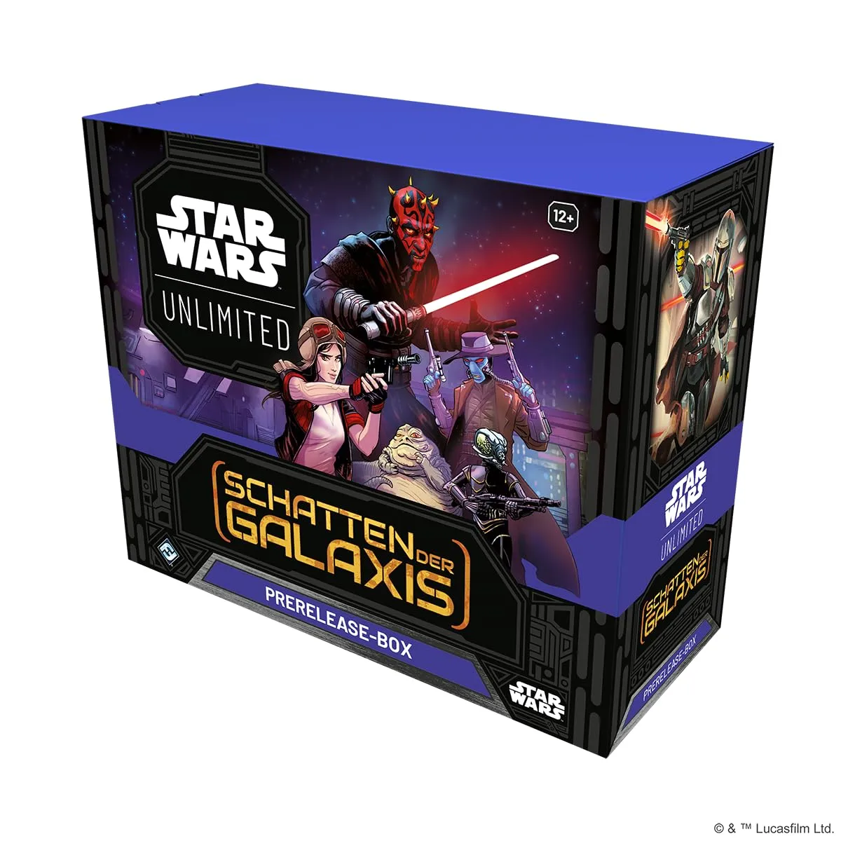 Star Wars Unlimited Schatten der Galaxis Prerelease-Box 6 Booster