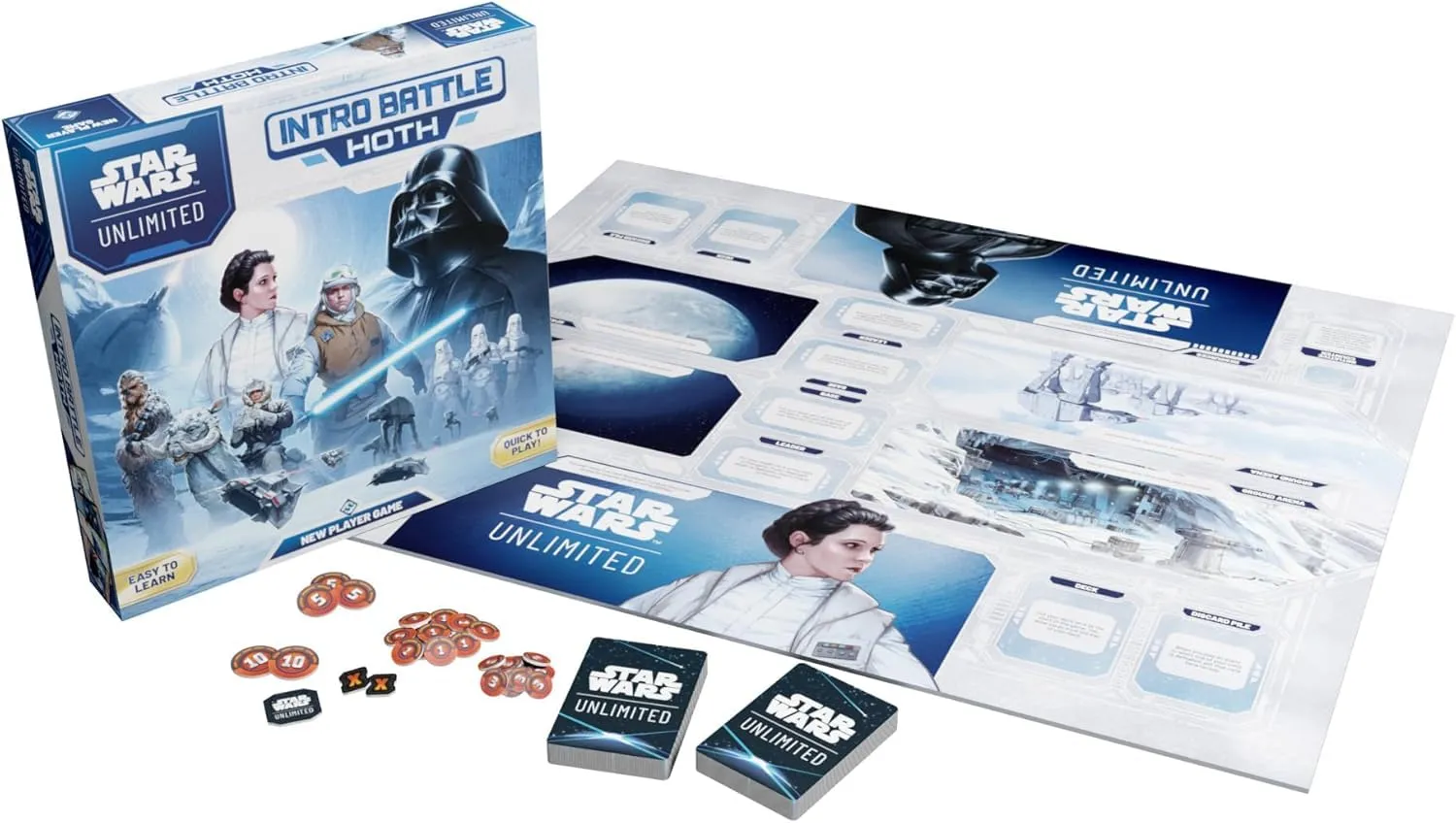 Asmodee Star Wars Unlimited Intro Battle Hoth Starterset 2 Decks
