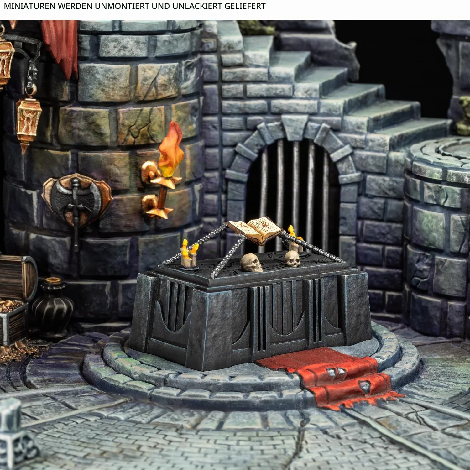 Asmodee Marvel Crisis Protocol Tomb of Dracula Terrain Pack