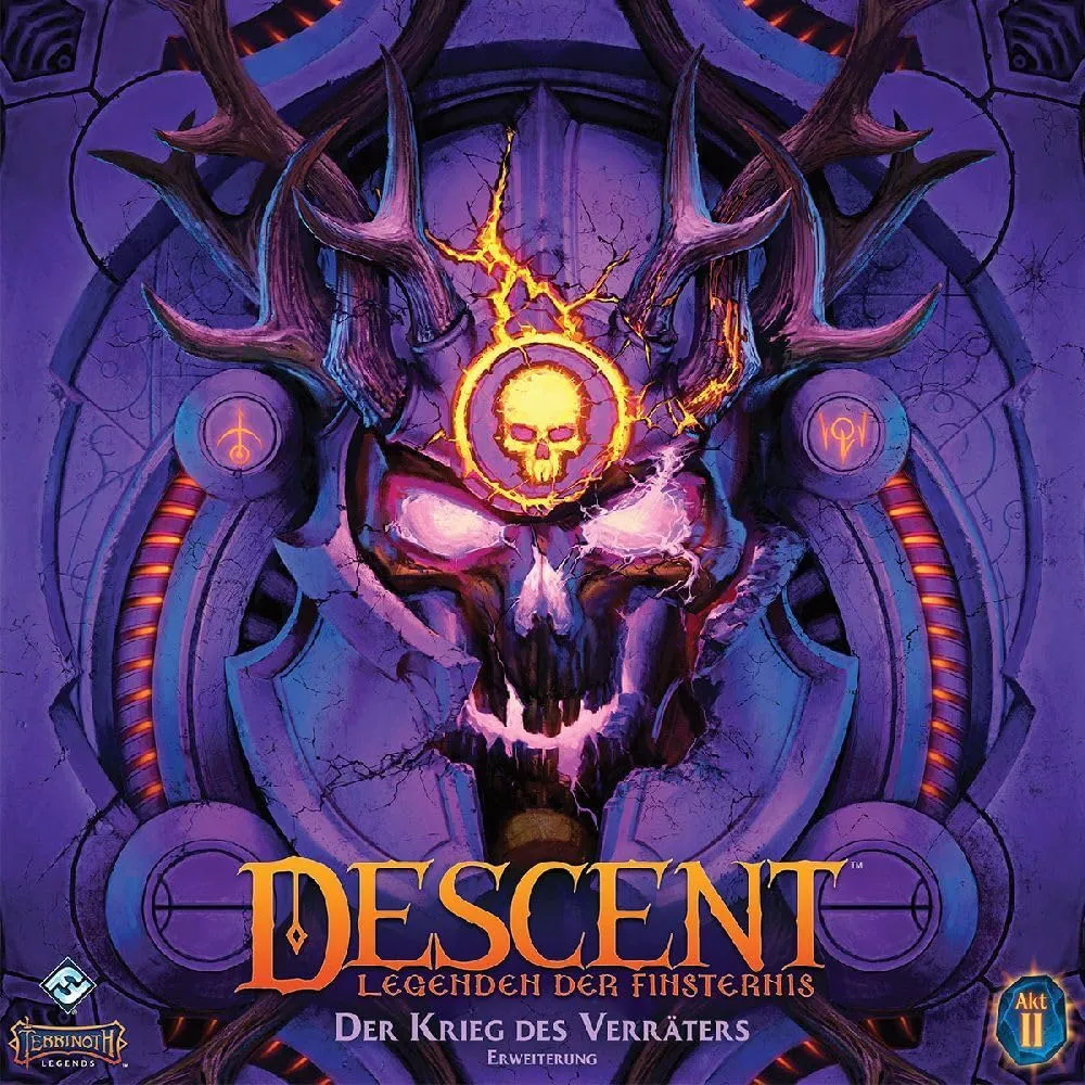 Fantasy Flight Descent Legenden der Finsternis Brettspiel Grundspiel