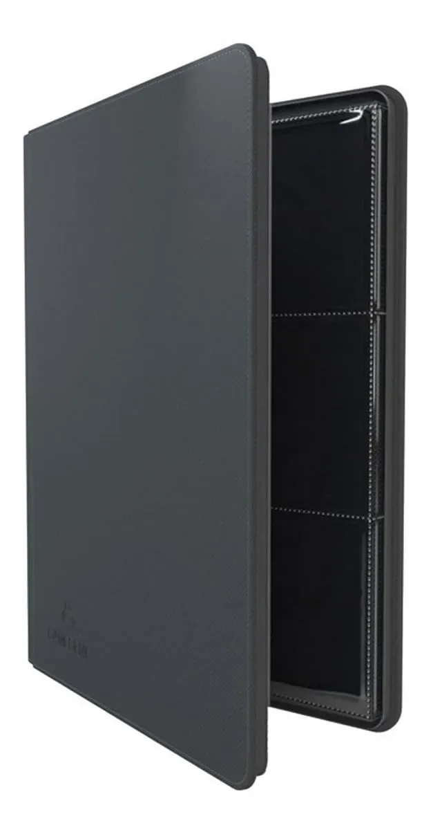 Gamegenic Zip-Up Ring-Binder Slim Sammelordner schwarz Reißverschluss