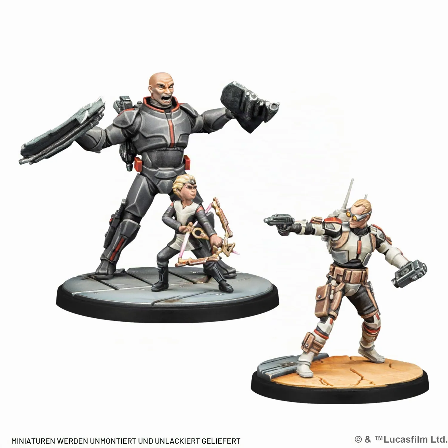 Star Wars Shatterpoint Clone Force 99 Squad Pack Erweiterung 5 Miniaturen