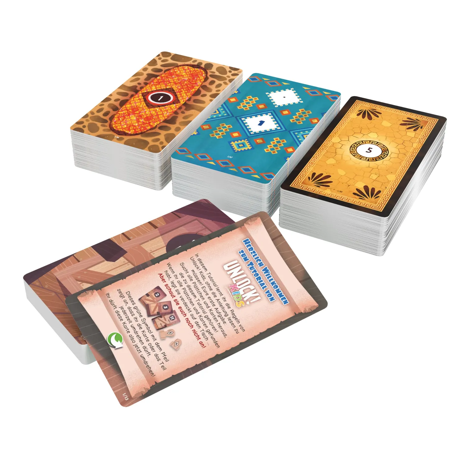 Asmodee Unlock Kids Sagenhafte Geschichten Kinderspiel