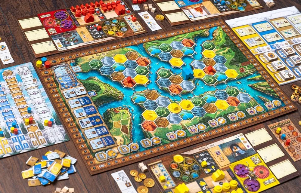 Capstone Age of Innovation Brettspiel Terra Mystica Welt