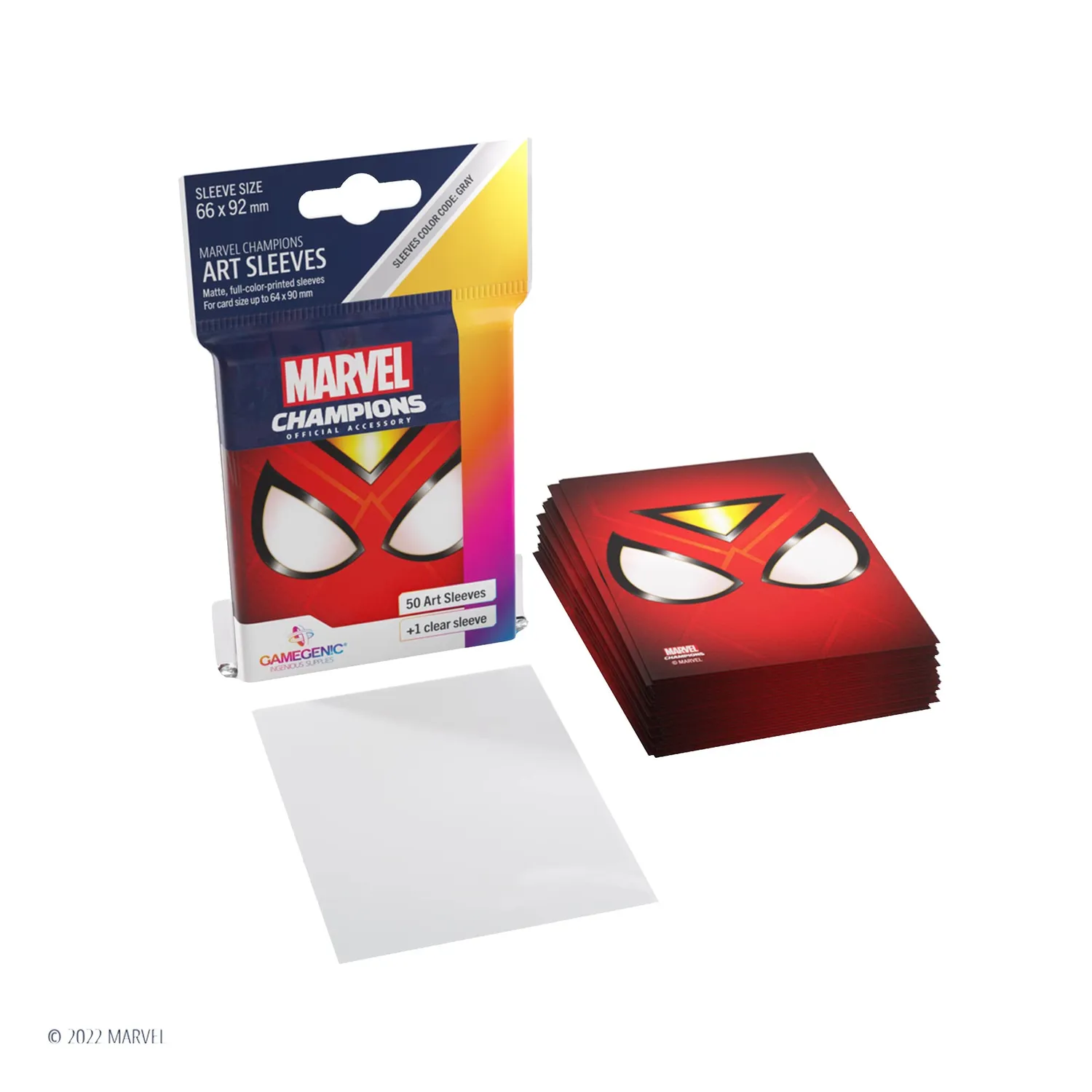 Gamegenic Marvel Champions Kartenhüllen Spider-Woman 50er
