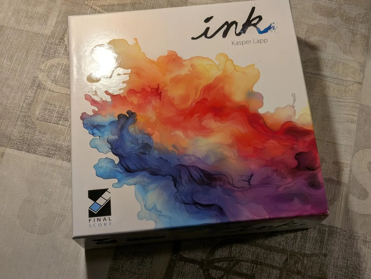 Asmodee Ink Familienspiel Deutsch Tintenmuster Legespiel