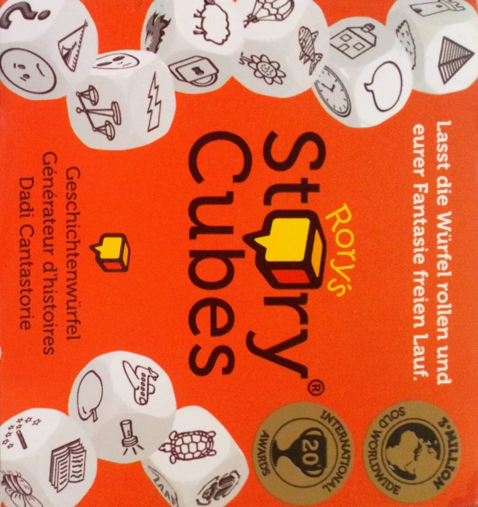 Asmodee Story Cubes Familienspiel Alte Auflage