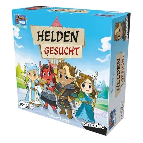 Asmodee Helden gesucht Familienspiel Deutsch