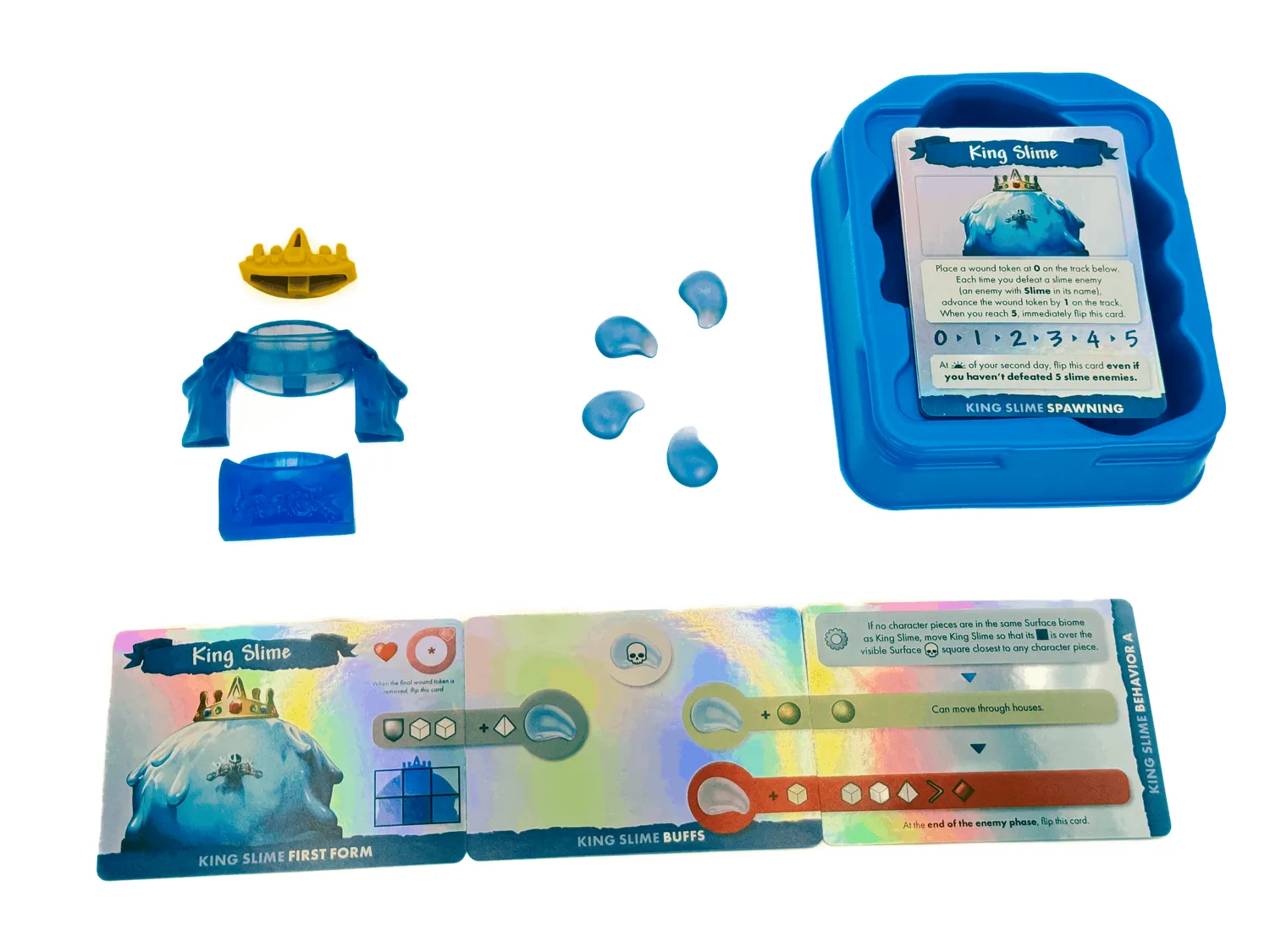 Paper Fort Games Terraria Gold Edition Brettspiel Kickstarter komplett