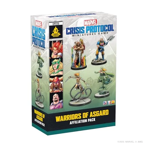 Marvel Crisis Protocol Warriors of Asgard Affiliation Pack