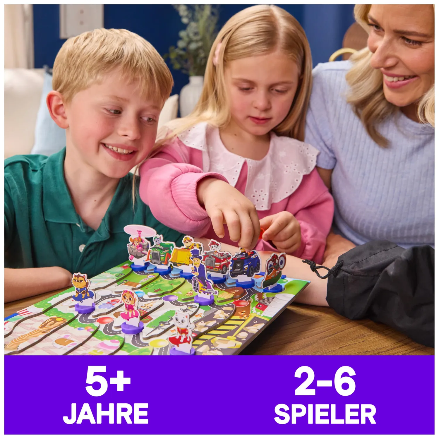 Spin Master PAW Patrol Magic Mountain Brettspiel kooperativ 2-6 Spieler
