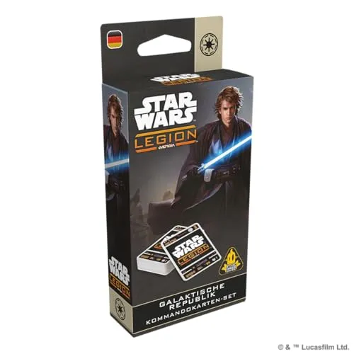 Star Wars Legion Galaktische Republik Kommando-Kartenset deutsch