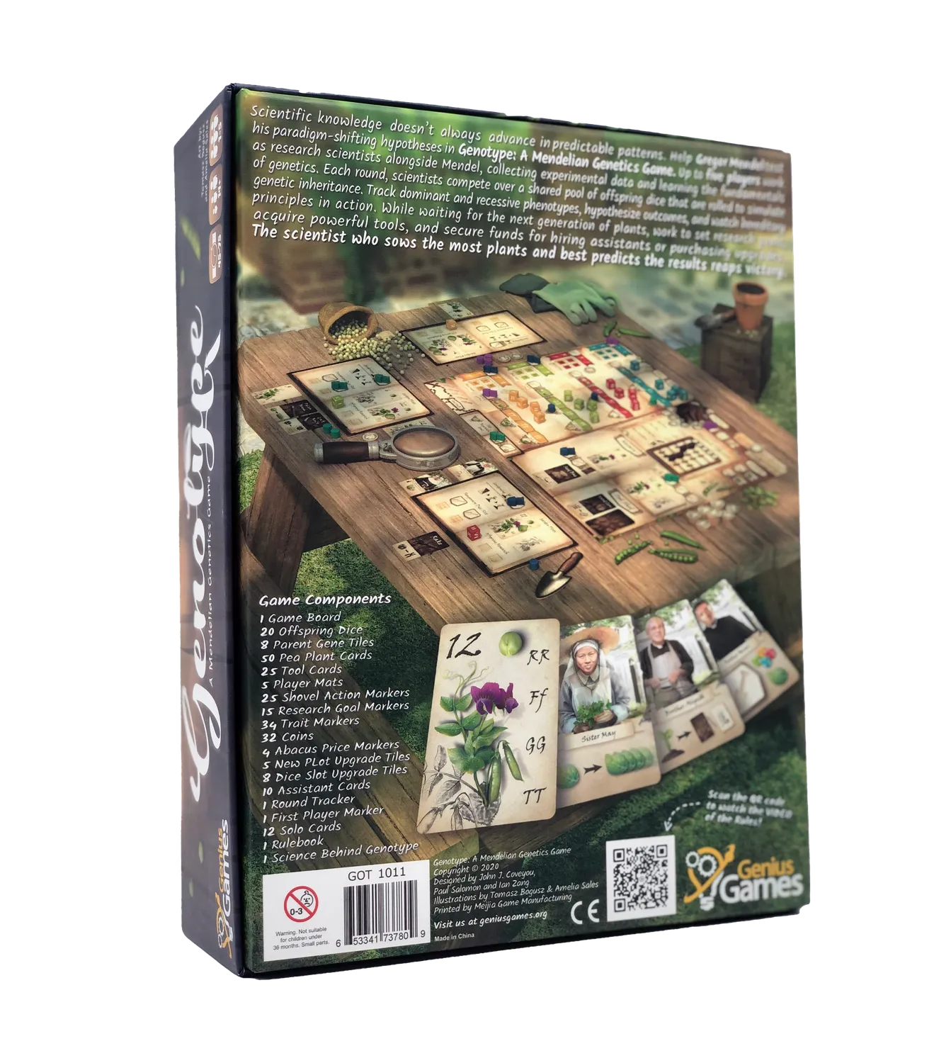 Genius Games Genotype Brettspiel Bundle Collector's Edition Genetik