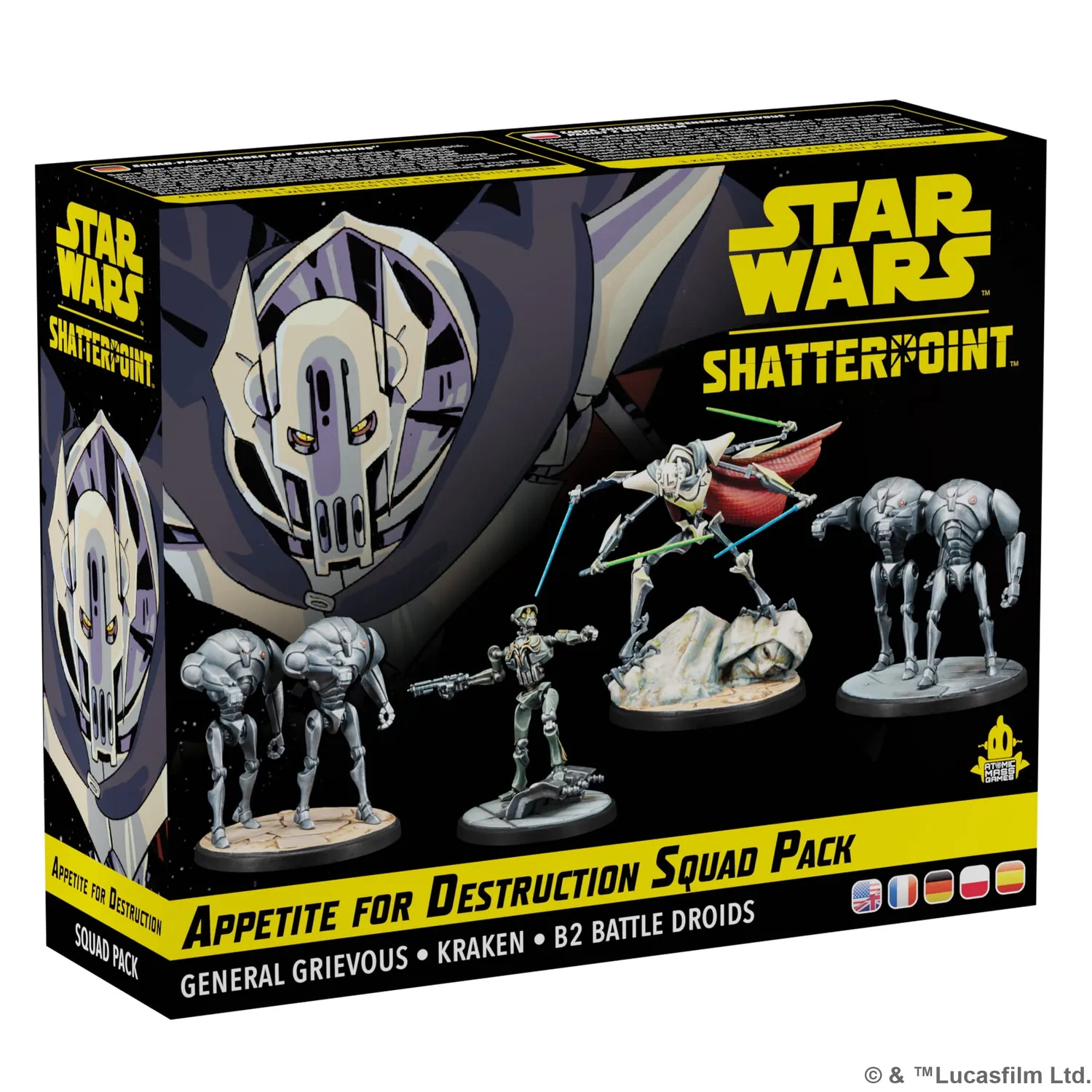 Asmodee Star Wars Shatterpoint Appetite for Destruction Squad Pack