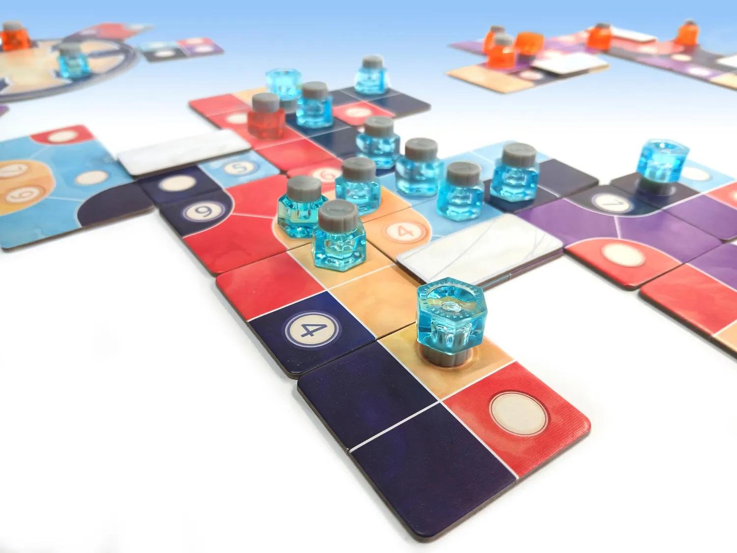 Asmodee Ink Familienspiel Deutsch Tintenmuster Legespiel