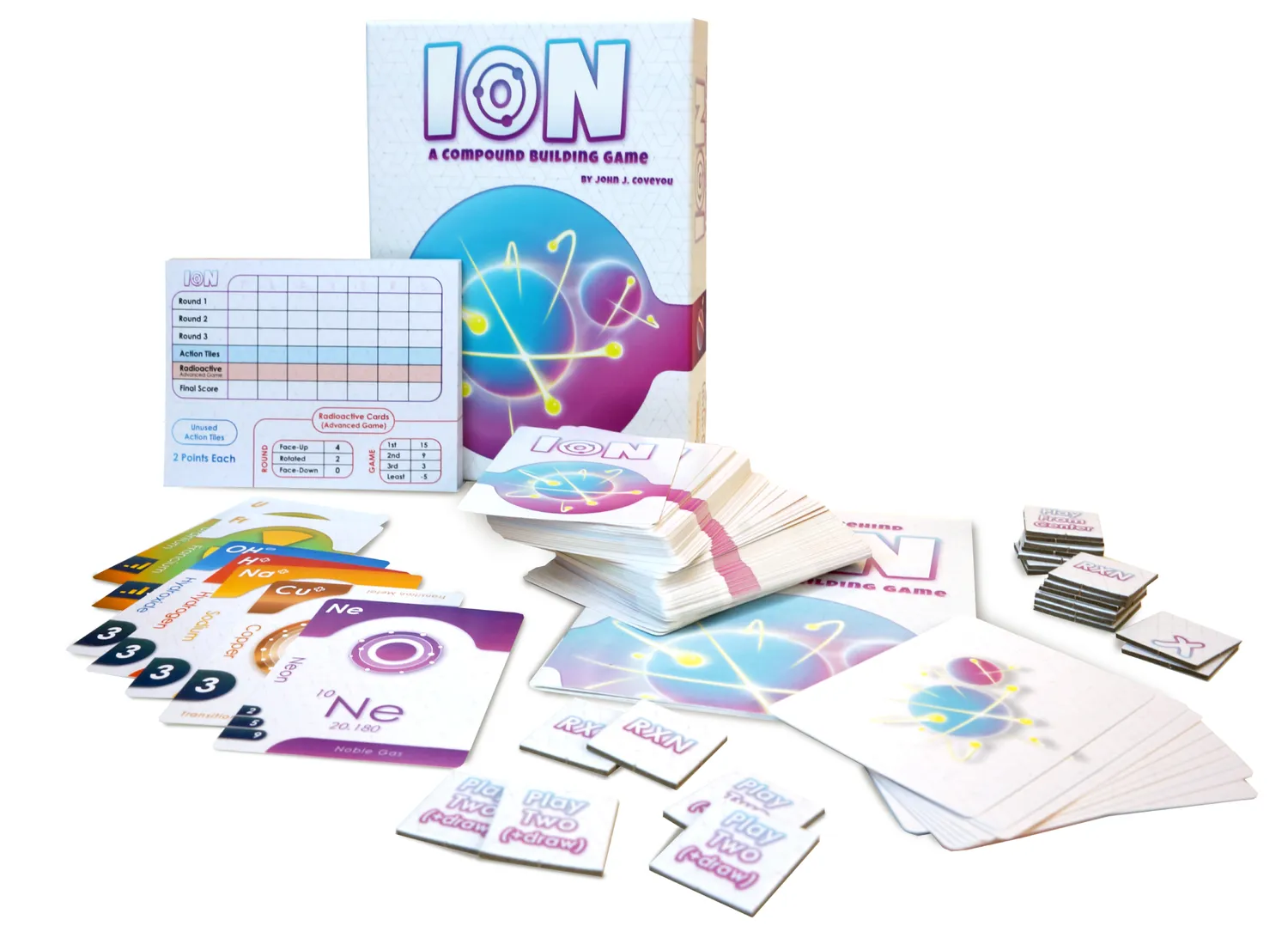 Genius Games Ion Compound Building Kartenspiel 2nd Edition Chemie